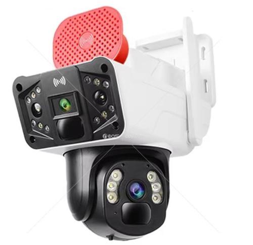 Okam O-Kam-3041 Wifi Ptz 6Mp 3 Lens+Siren Kamera - - O-Kam - Fiyatı - 