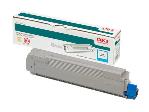 Oki C824-834-844 5Bin Sayfa Cyan Mavi Toner 47095703 - - Okı - Fiyatı 