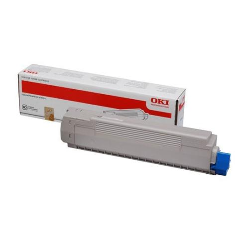 Oki Mc853-Mc873-Mc883 7.300 Sayfa Cyan Mavi Toner 45862839 - - Okı - F