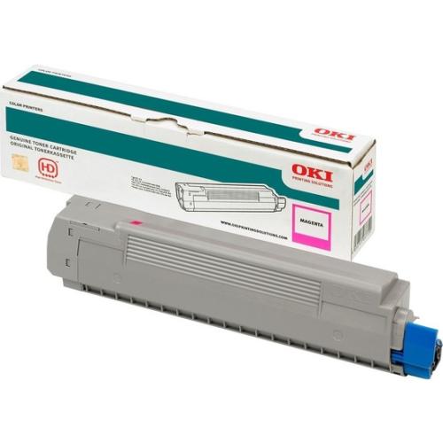 Okı Mc873-Mc883 10.000 Sayfa Magenta Kırmızı Toner 45862815 - - Okı - 