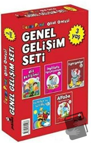 Okul Öncesi 3 Yaş Genel Gelişim Seti (5 Kitap) - Afife Çoruk - Beyaz P