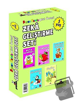 Okul Öncesi 5 Yaş Zeka Geliştirme Seti (5 Kitap) - Afife Çoruk - Beyaz