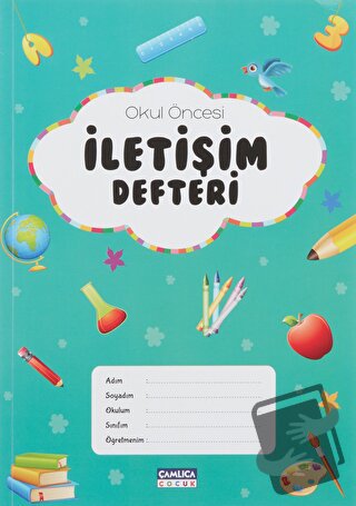 Okul Öncesi İletişim Defteri - Kolektif - Çamlıca Çocuk Yayınları - Fi