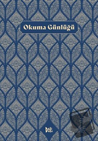 Okuma Günlüğü (Motifli - Lacivert) (Ciltli) - Kolektif - Delidolu - Fi