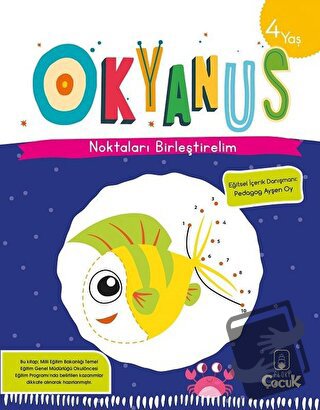 Okyanus - Noktaları Birleştirelim (4 Yaş) - Kolektif - Floki Çocuk - F