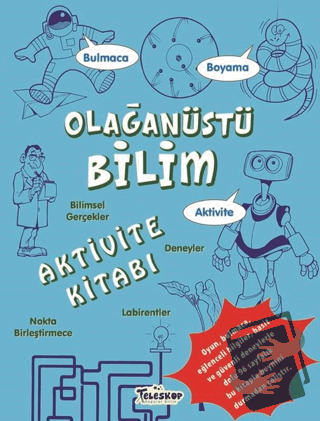 Olağanüstü Bilim Aktivite Kitabı - Victoria England - Teleskop Popüler