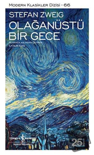 Olağanüstü Bir Gece - Stefan Zweig - İş Bankası Kültür Yayınları - Fiy