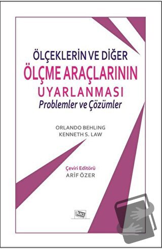 Ölçeklerin ve Diğer Ölçme Araçlarının Uyarlanması - Kenneth S. Law - A