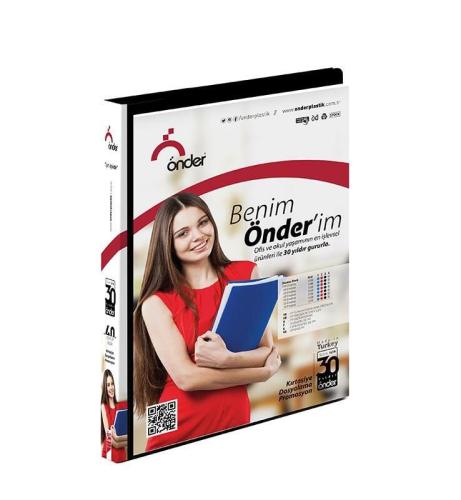 Önder Katalog (Sunum) Dosyası Pp Öncepli 40 Lı Siyah 1240-3 - - Önder 