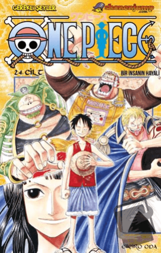 One Piece 24. Cilt - Eiiçiro Oda - Gerekli Şeyler Yayıncılık - Fiyatı 