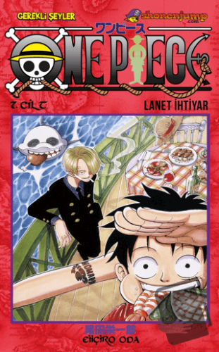 One Piece 7. Cilt - Eiiçiro Oda - Gerekli Şeyler Yayıncılık - Fiyatı -