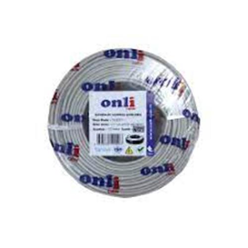 Onli On-2201 2+1 1X0,22 Mini Coax 2X0,22Mm 100 Metre Cca Kamera Kablos