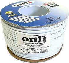 Onli Rg6-U4 48 Tel 0,90 Ccs-Al 100 Metre Anten Uydu Kablosu - - Onli -