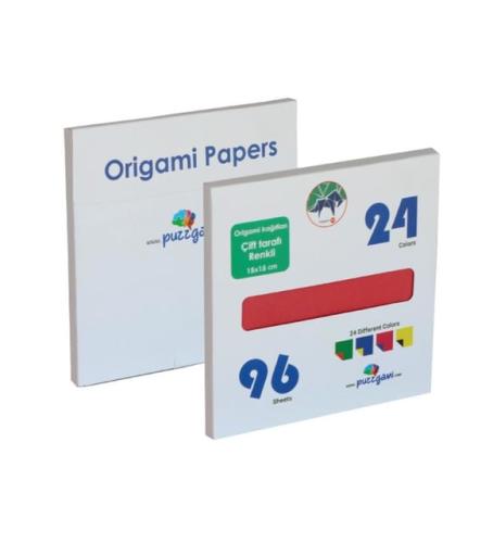 Origami Papers Double Sided Solid Colors 15*15 Pz-029 - - Grn - Fiyatı