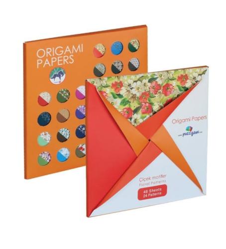 Origami Papers Floral Pattern 15*15 Pz-025 - - Grn - Fiyatı - Yorumlar