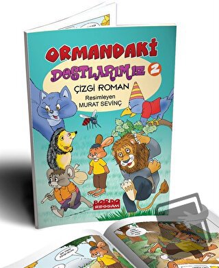 Ormandaki Dostlarımız 2 (Çizgi Roman) - Yusuf Yakup Sevinç - Bordo Res