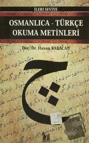 Osmanlıca-Türkçe Okuma Metinleri - İleri Seviye-9 - Hasan Babacan - Al