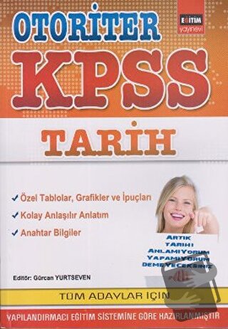 Otoriter KPSS Tarih - Kolektif - Eğitim Yayınevi - Fiyatı - Yorumları 