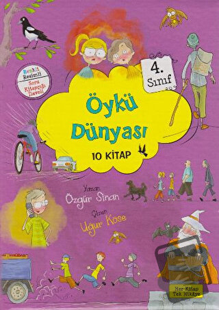 Öykü Dünyası 4. Sınıf (10 Kitap Takım) - Özgür Sinan - Yuva Yayınları 