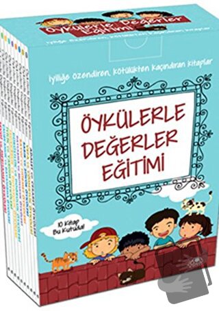 Öykülerle Değerler Eğitimi Seti (10 Kitap Takım) - Saide Nur Dikmen - 