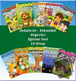 Öykülerle Etkinlikli Değerler Eğitimi Seti (10 Kitap Takım) - Nedim Ta