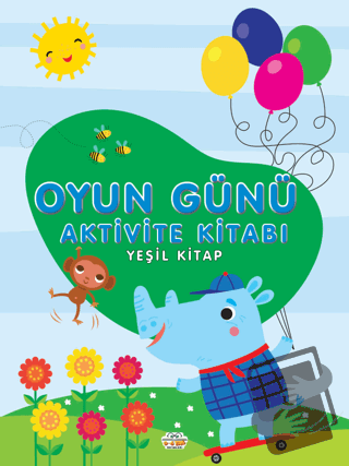 Oyun Günü Aktivite Kitabı Yeşil Kitap - Kolektif - 0-6 Yaş Yayınları -