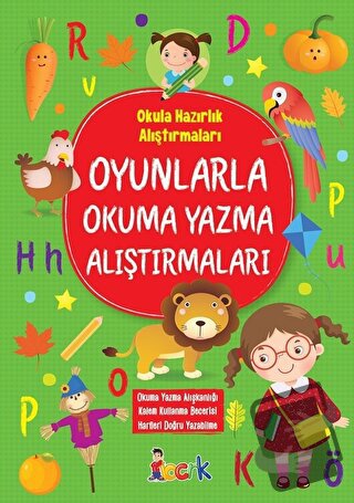 Oyunlarla Okuma Yazma Alıştırmaları - Tuba Öztürk - Bıcırık Yayınları 