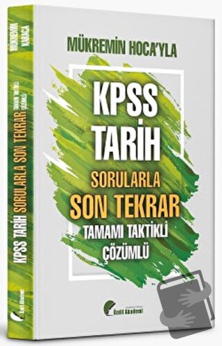 Özdil Akademi KPSS Tarih Full Tekrar Soru Avı 101 Soru Bankası Çözümlü