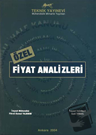 Özel Fiyat Analizleri - Fikret Kemal Yıldırım - Teknik Yayınevi - Fiya