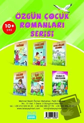 Özgün Çocuk Romanları Serisi (6 Kitap) - Mehmet Buğra - Talas Yayınlar