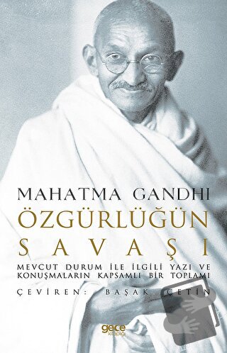 Özgürlüğün Savaşı - Mahatma Gandhi - Gece Kitaplığı - Fiyatı - Yorumla