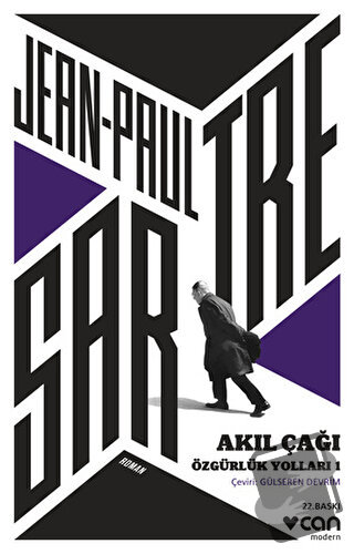 Özgürlük Yolları 1 - Akıl Çağı - Jean - Paul Sartre - Can Yayınları - 