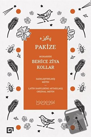 Pakize - Behice Ziya Kollar - Koç Üniversitesi Yayınları - Fiyatı - Yo