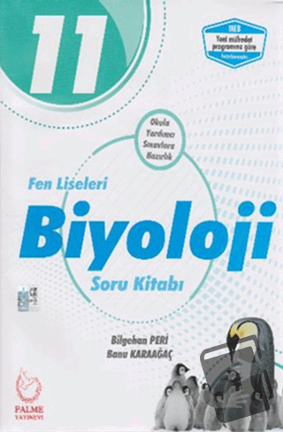 Palme 11. Sınıf Fen Liseleri Biyoloji Soru Kitabı - Banu Karaağaç - Pa