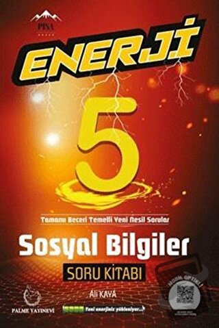 Palme 5. Sınıf Enerji Sosyal Bilgiler Soru Kitabı - Ali Kaya - Palme Y