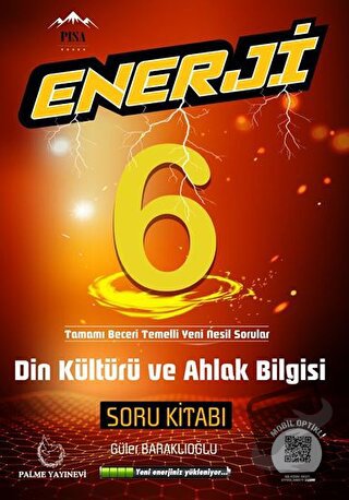 Palme 6. Sınıf Enerji Din Kültürü Soru Kitabı - Güler Baraklıoğlu - Pa