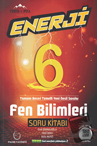 Palme 6. Sınıf Enerji Fen Bilimleri Soru Kitabı - Barış Akıncı - Palme