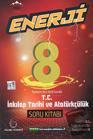 Palme 8. Sınıf Enerji T.C İnkılap Tarihi ve Atatürkçülük Tamamı Yeni N