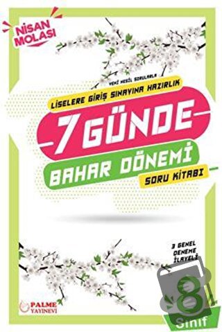 Palme 8. Sınıf LGS 7 Günde Bahar Dönemi Soru Kitabı - Kolektif - Palme