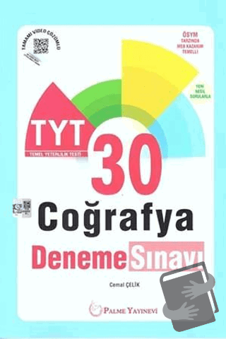 Palme YKS TYT Coğrafya 30 Deneme Sınavı - Cemal Çelik - Palme Yayıncıl