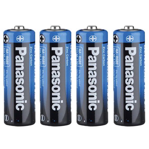 Panasonic Çinko Karbon Kalem Pil (Aa) R6Be/4S - 60'lı Kutu - - Panason