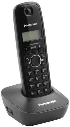 Panasonic Kx-Tg1611 Siyah Telsiz Dect Telefon 50 Rehber - - Panasonıc 