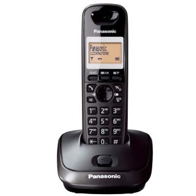 Panasonic Kx-Tg2511 Siyah Telsiz Dect Telefon 50 Rehber Handsfree - - 