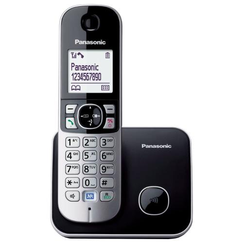 Panasonic Kx-Tg6811 Siyah Telsiz Dect Telefon Elektrik Kesintisinde Ko