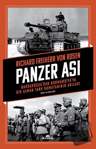 Panzer Ası - Richard Freiherr von Rosen - Kronik Kitap - Fiyatı - Yoru