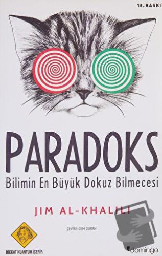 Paradoks - Jim Al-Khalili - Domingo Yayınevi - Fiyatı - Yorumları - Sa