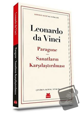 Paragone - Sanatların Karşılaştırılması - Leonardo Da Vinci - Kırmızı 