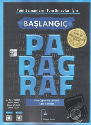 Paragraf Başlangıç Soru Bankası - A. Ziya Tamer - Edebiyat Sokağı Yayı