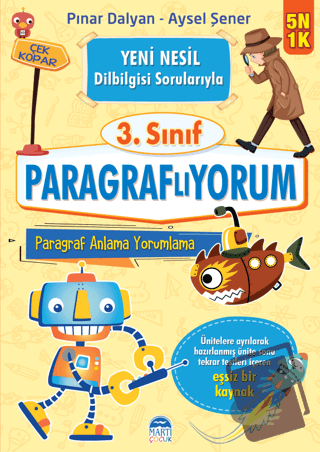 Paragraflıyorum 3. Sınıf - Pınar Dalyan - Martı Çocuk Yayınları - Fiya