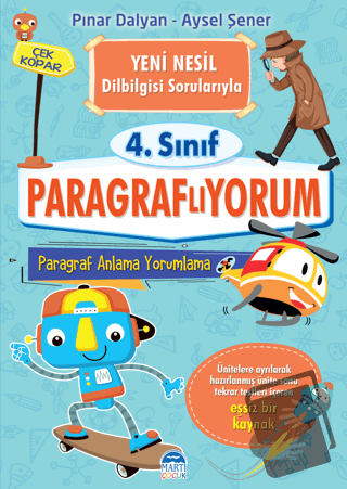 Paragraflıyorum 4. Sınıf - Pınar Dalyan - Martı Çocuk Yayınları - Fiya